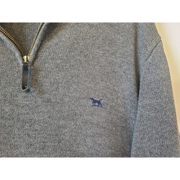 Rodd and Gunn Merrick Bay Gray Cotton Mens Sweater XL - Picture 6 of 8